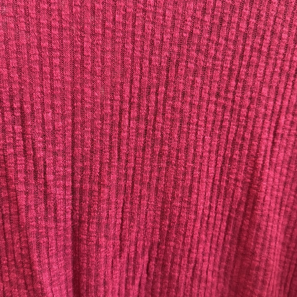 🌻 Gaze Ruched Ribbed Pull Front Short Sleeve Top - Picture 5 of 5